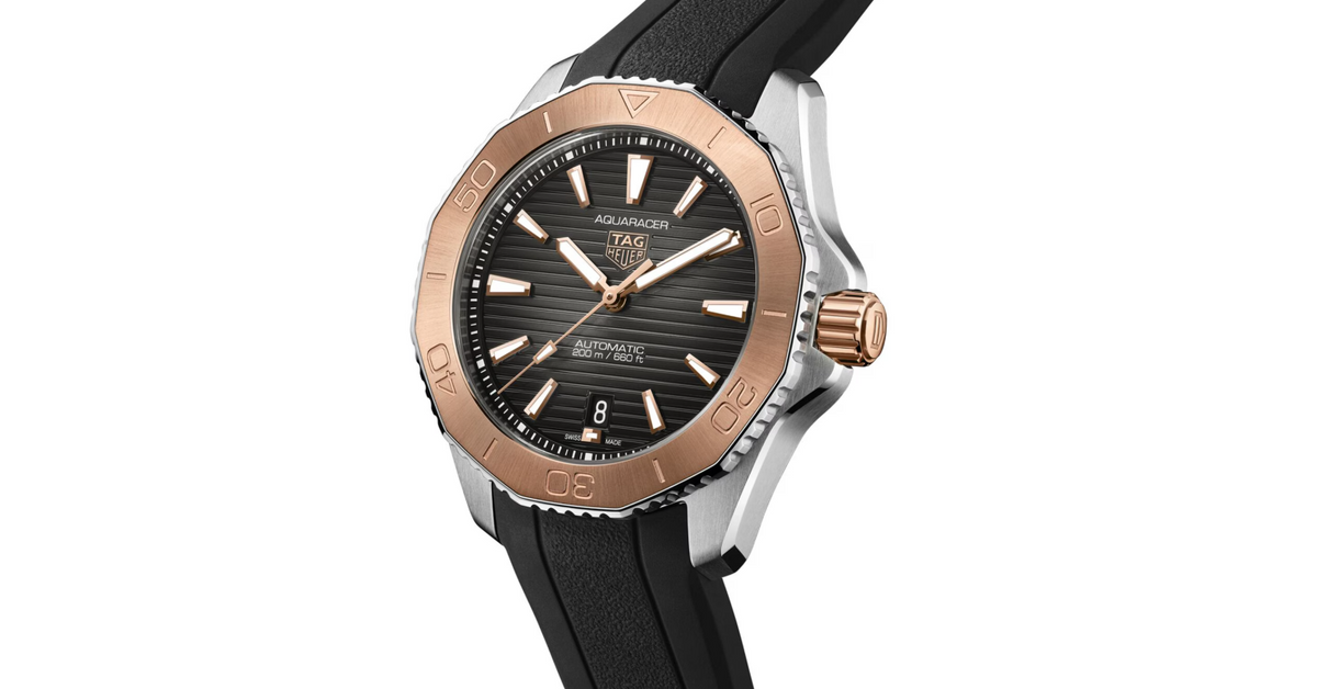 TGHR Aquaracer Professional 200 40mm Mens Watch Black