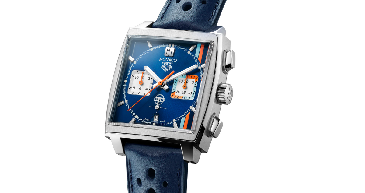 TGHR Monaco Gulf Special Edition 39mm Mens Watch