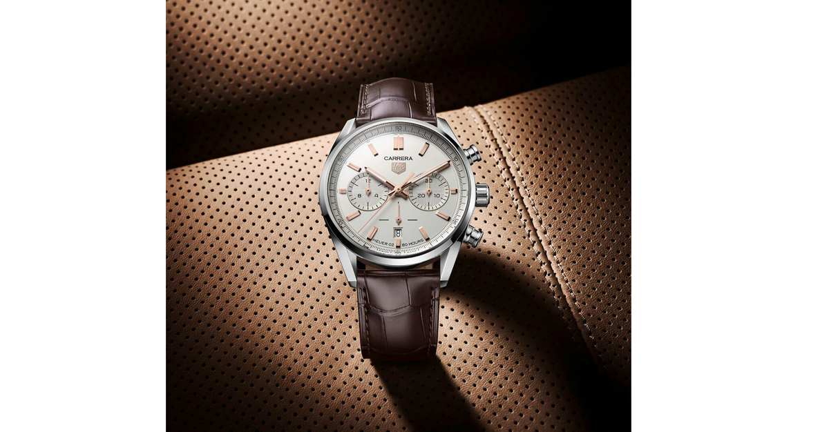 TGHR Carrera Chronograph 02 42mm Mens Watch