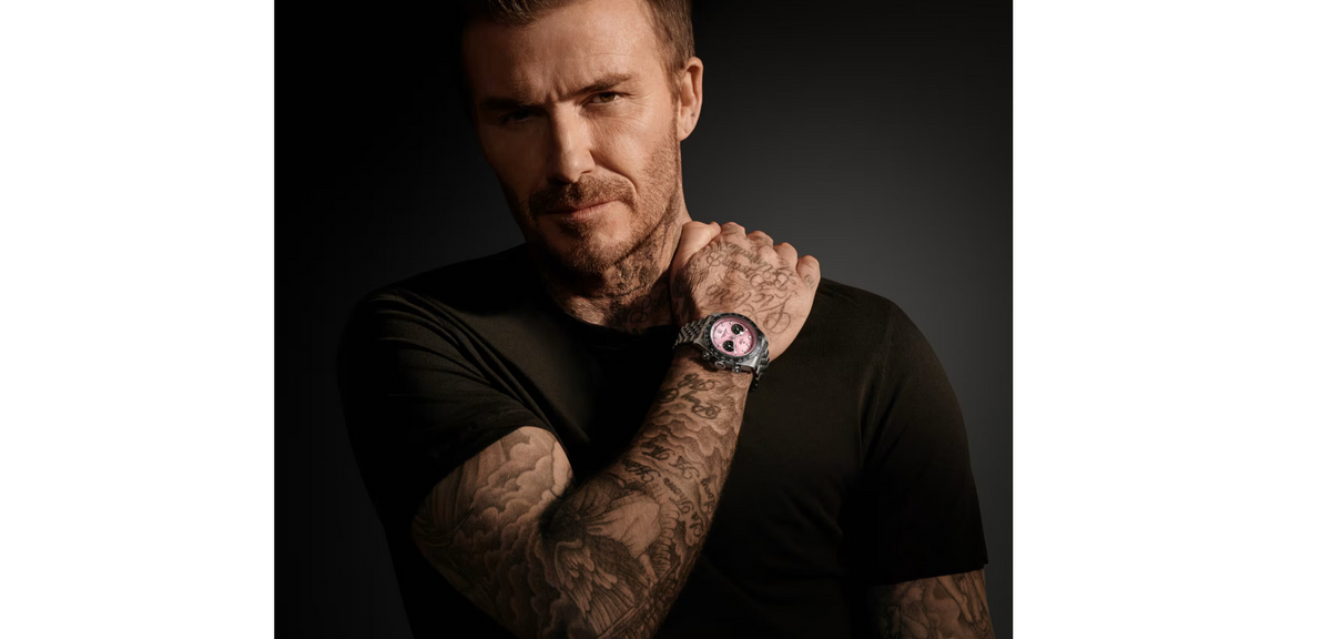 TDR Black Bay Chrono Pink