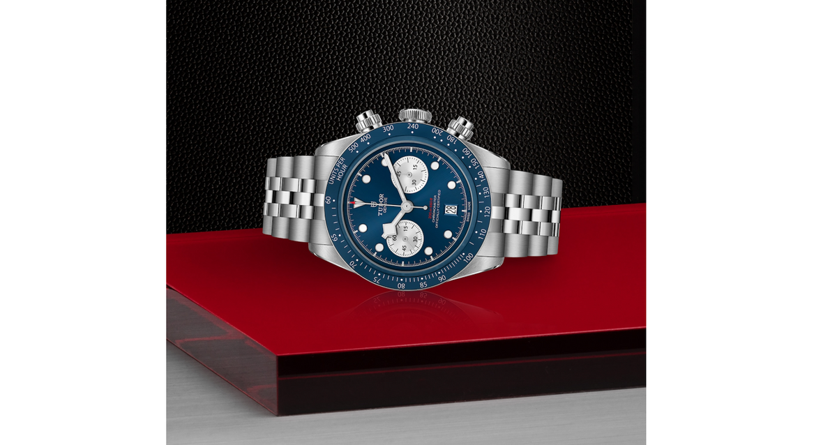 TDR Black Bay Chrono Boutique Edition 41mm steel case