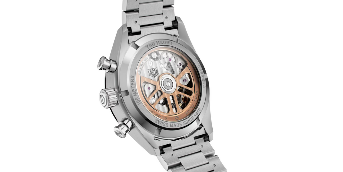 TGHR Carrera Chronograph 02 42mm Mens Watch