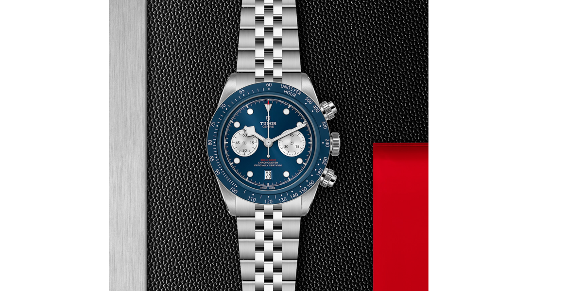 TDR Black Bay Chrono Boutique Edition 41mm steel case