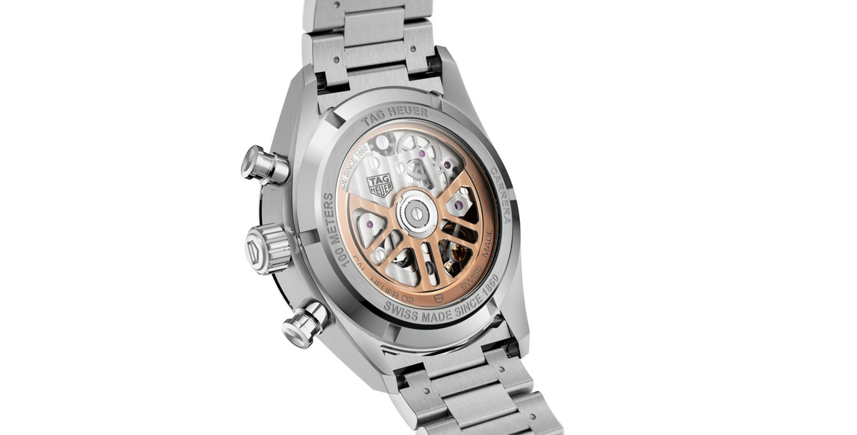TGHR Carrera Calibre Heuer 02 Chronograph 42mm Mens Watch