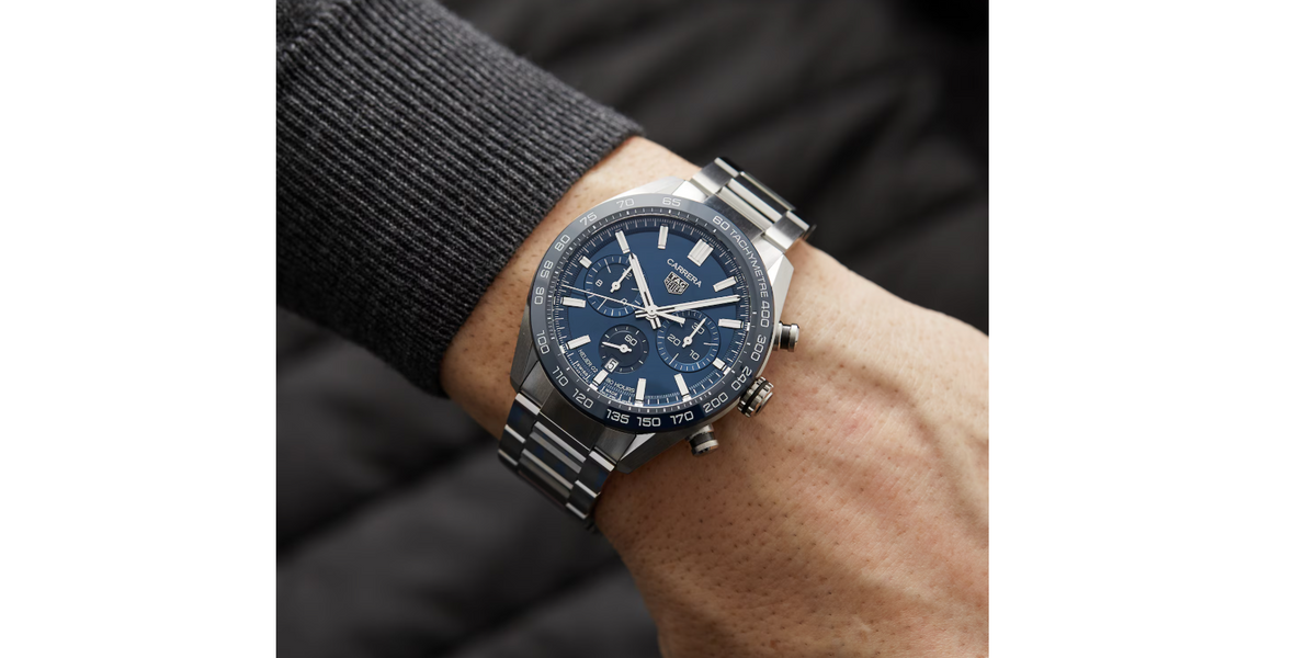 TGHR Carrera Automatic Chronograph 44mm Mens Watch