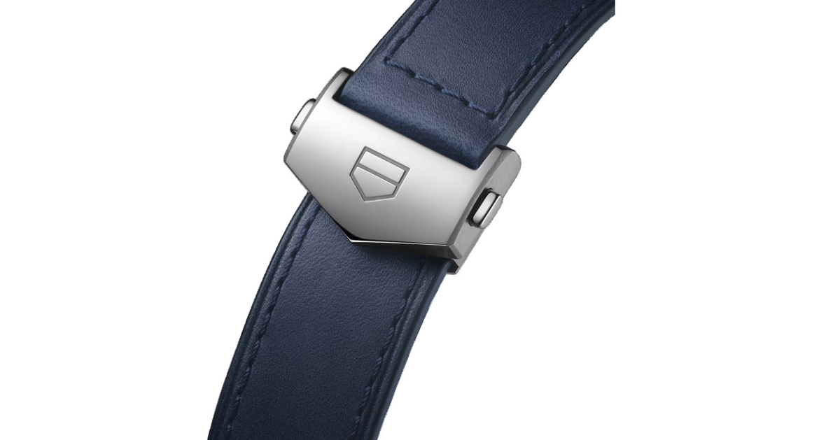 TGHR Carrera Chronograph 42mm Mens Watch Blue