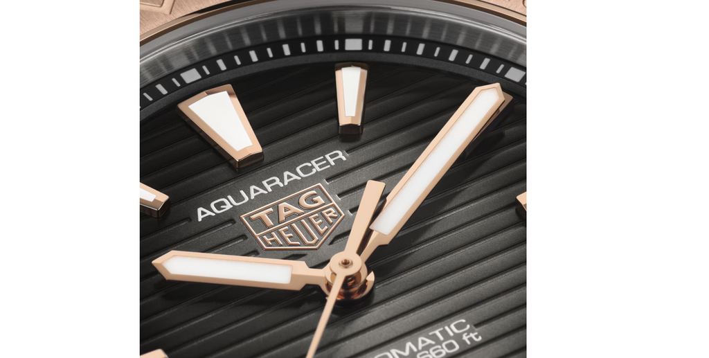 TGHR Aquaracer Professional 200 40mm Mens Watch Black