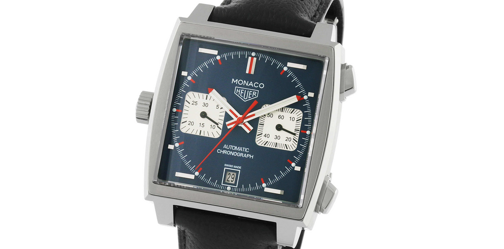 TGHR Vintage Monaco Automatic 39mm Mens Watch