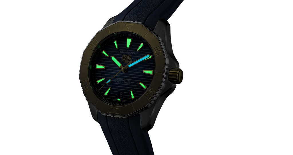TGHR Aquaracer Professional 200 40mm Mens Watch Blue