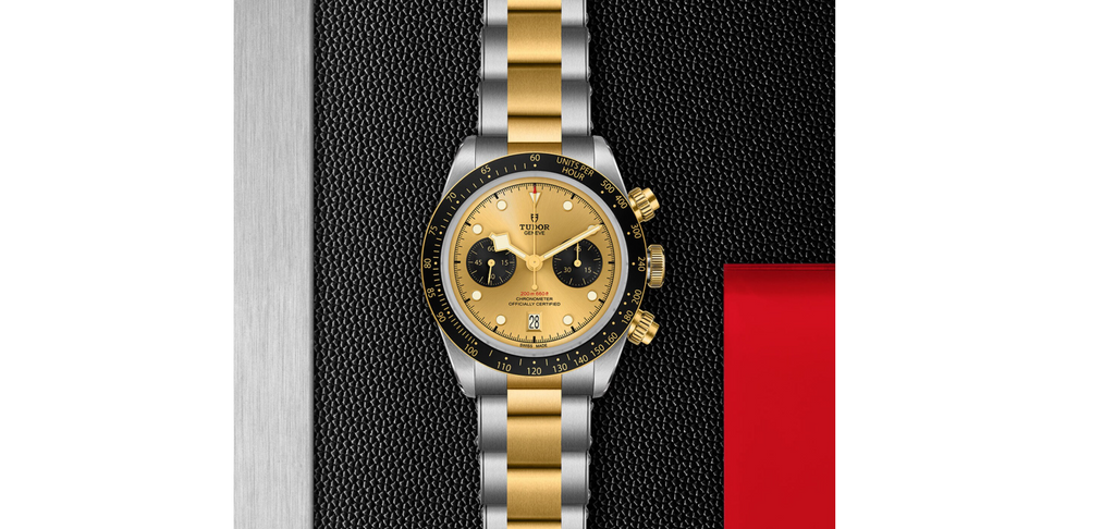 TDR Black Bay Chrono S&G
