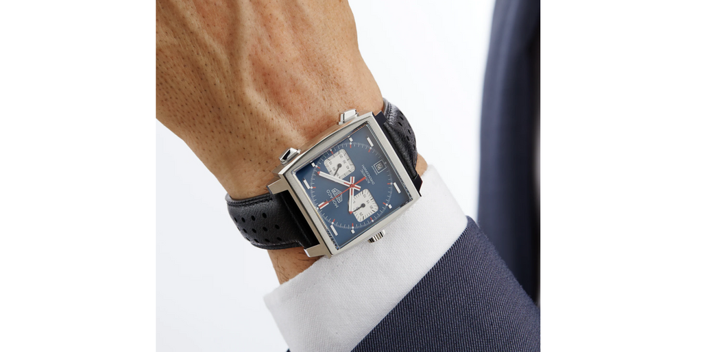 TGHR Vintage Monaco Automatic 39mm Mens Watch