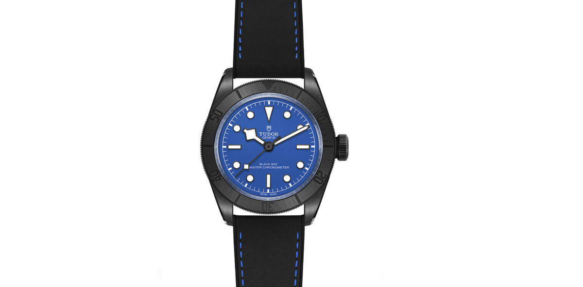 TDR Black Bay Ceramic Manufacture Calibre MT5602-1U (COSC) 41mm ceramic case Blue dial