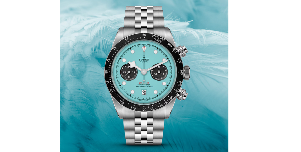 TDR Black Bay Chrono Flamingo Blue Manufacture Calibre MT5813 (COSC) 41mm steel case