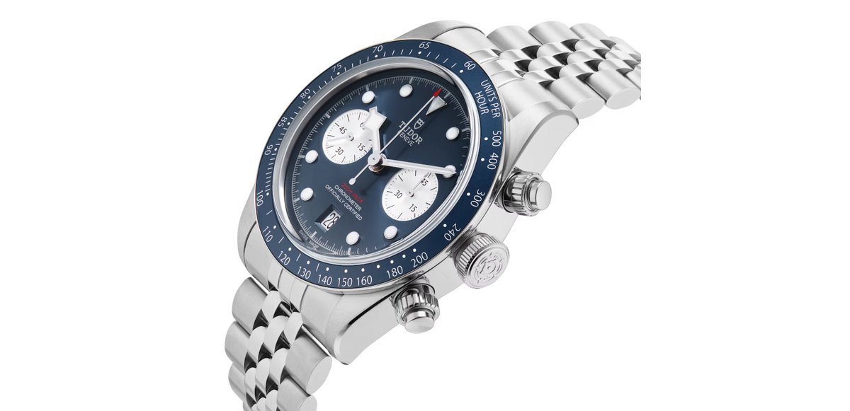 TDR Black Bay Chrono Boutique Edition 41mm steel case