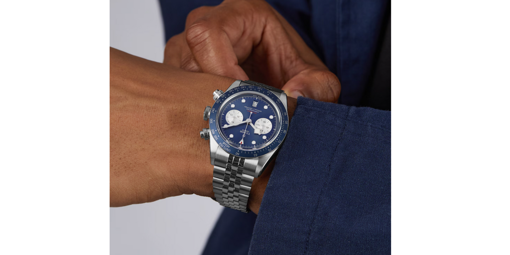 TDR Black Bay Chrono Boutique Edition 41mm steel case