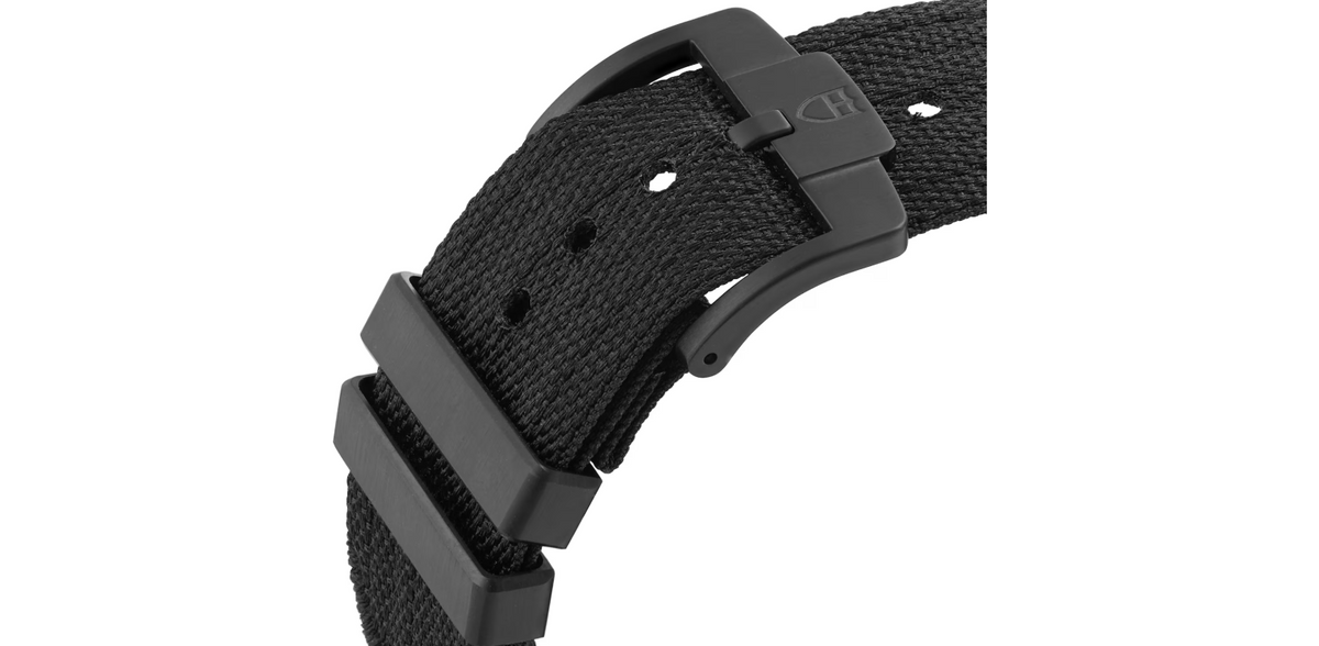 TDR Pelagos FXD Chrono "Cycling Edition" 43mm black carbon composite case black fabric strap