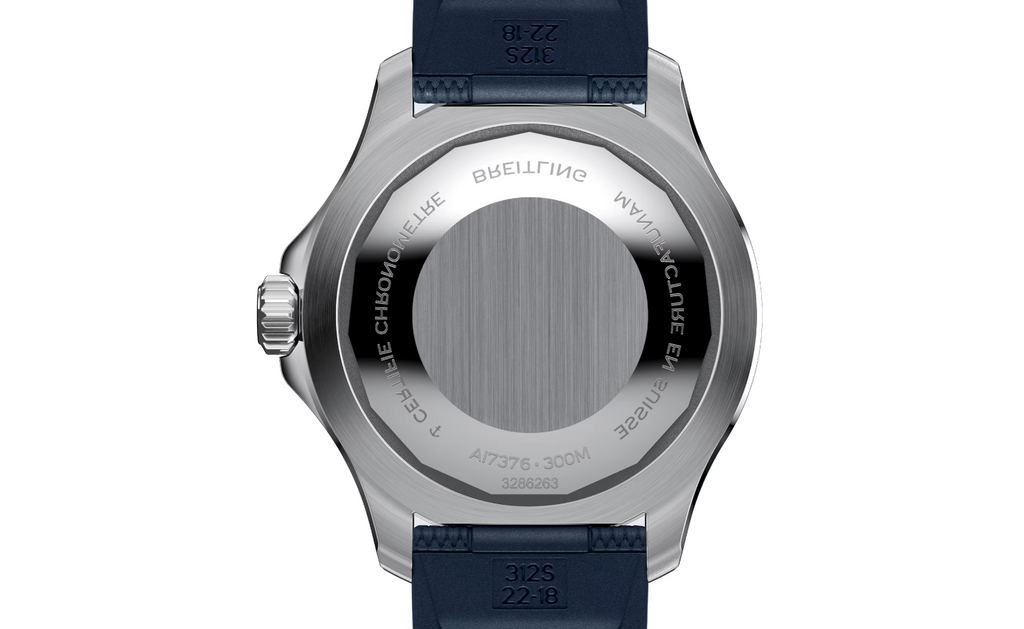 BRT Superocean Automatic 44 Stainless Steel Rubber Strap Watch
