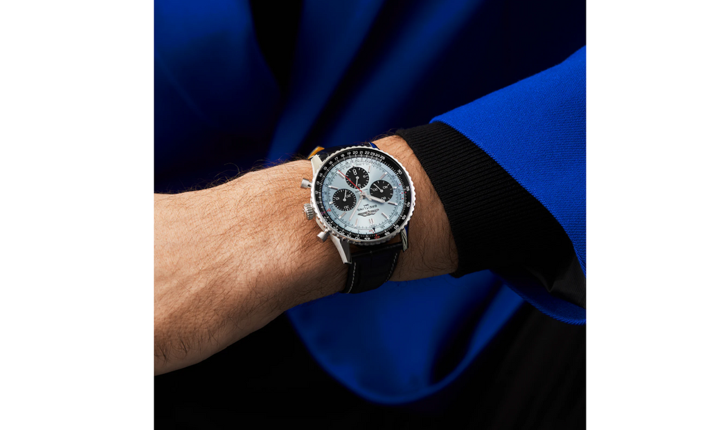 BRT Navitimer B01 Chronograph 43 Blue Watch