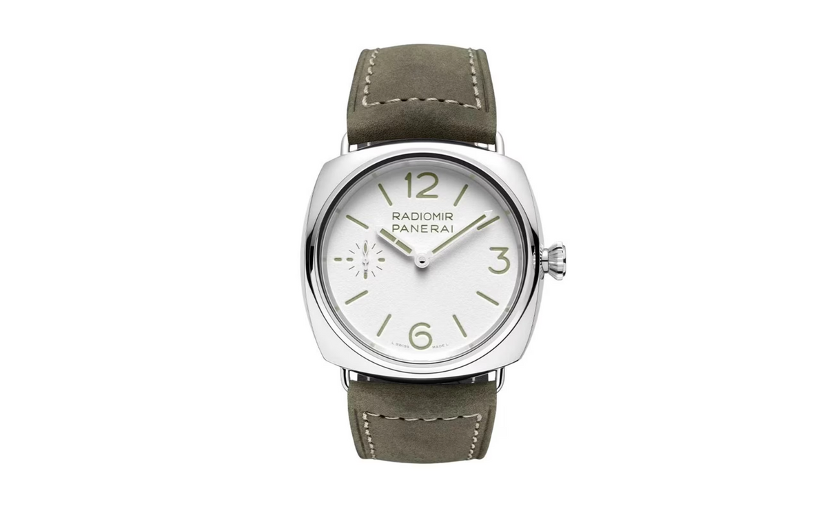 PNRi Radiomir Officine 45mm Mens Watch White