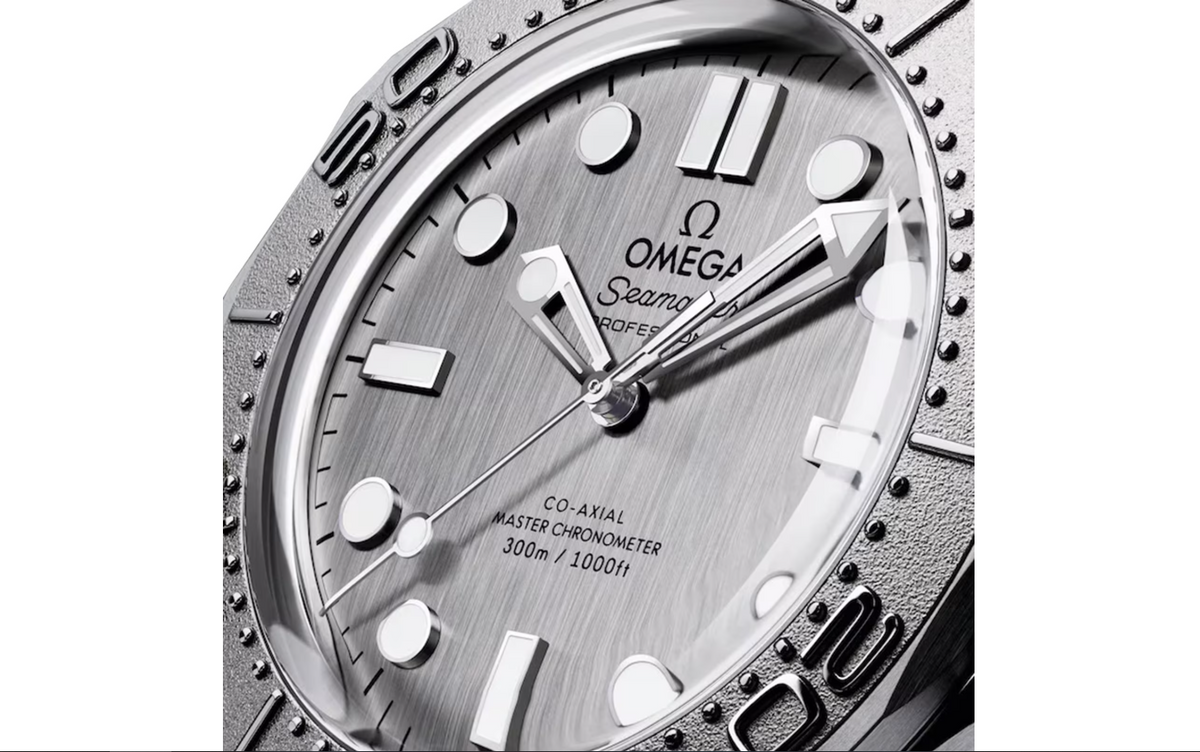 OMG Seamaster Diver 300M Grey Dial 42mm Automatic Mens Watch