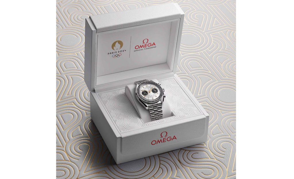 OMG Speedmaster Chronoscope Paris 2024 Olympics 43mm Mens Watch