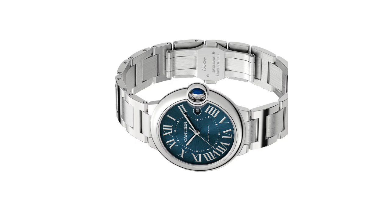 Ballon Bleu De CRT Watch 40mm, Automatic Movement, Steel