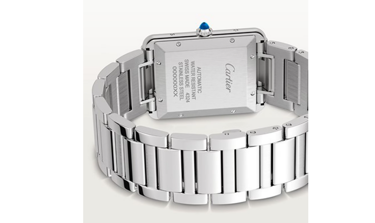 Tank Must, Extra-Large Model, Automatic Movement, Steel 41mm X 31mm