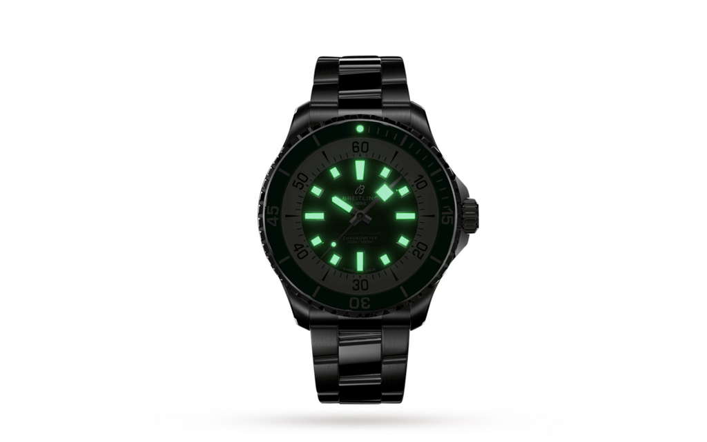 BRT Superocean Automatic 44 Stainless Steel - Green Watch