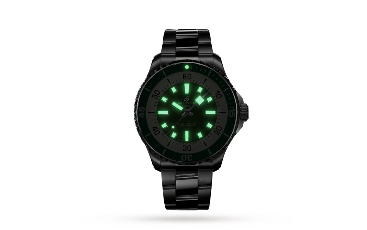 BRT Superocean Automatic 44 Stainless Steel - Green Watch