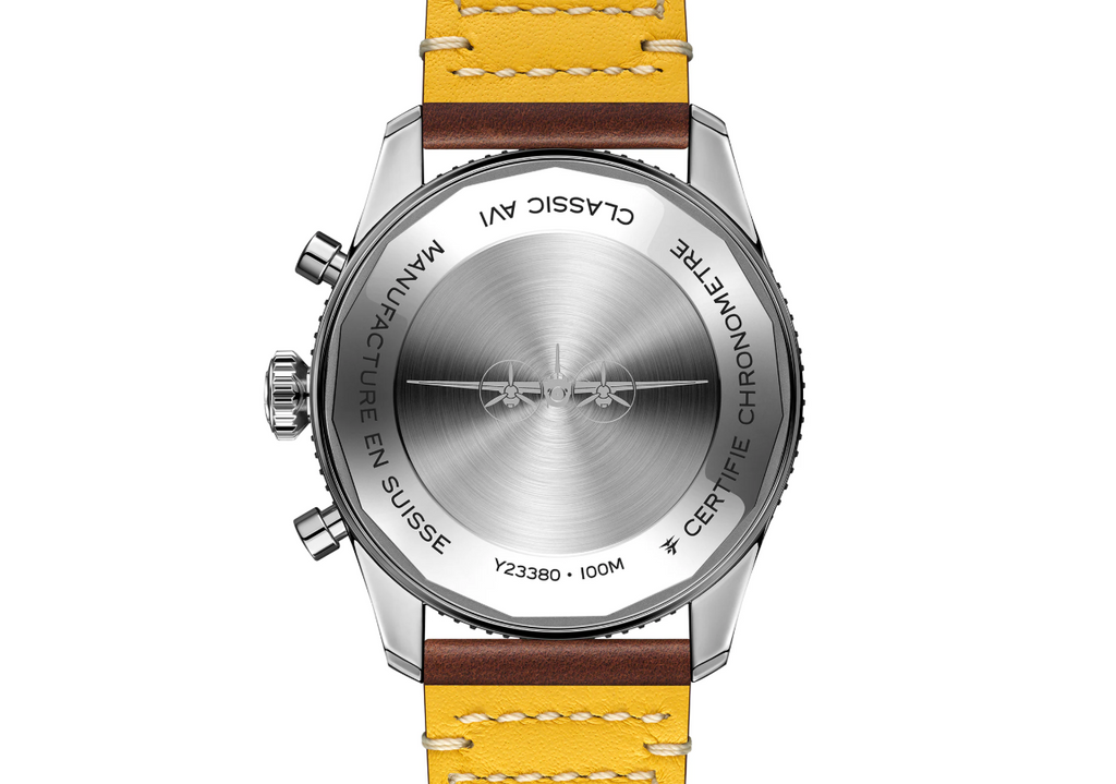 BRT Classic AVI Chronograph 42 Mosquito Leather Strap Watch