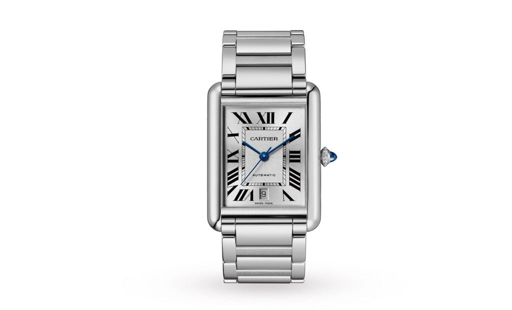Tank Must, Extra-Large Model, Automatic Movement, Steel 41mm X 31mm