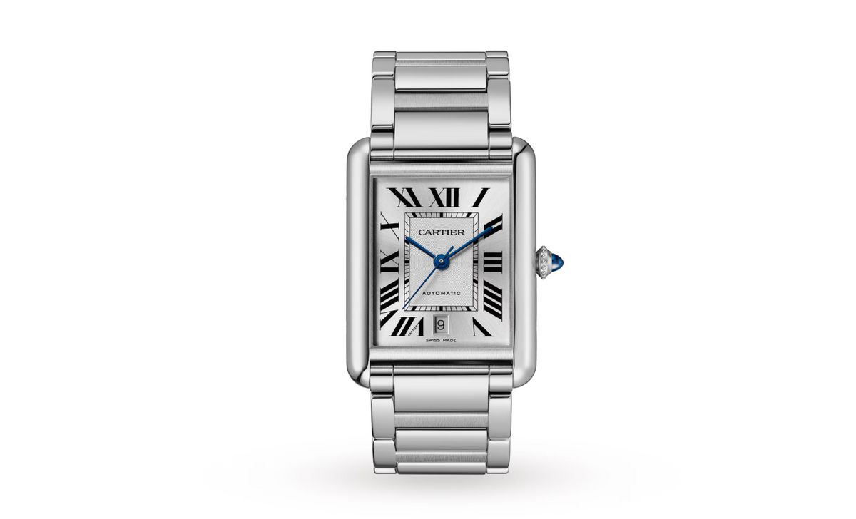 Tank Must, Extra-Large Model, Automatic Movement, Steel 41mm X 31mm