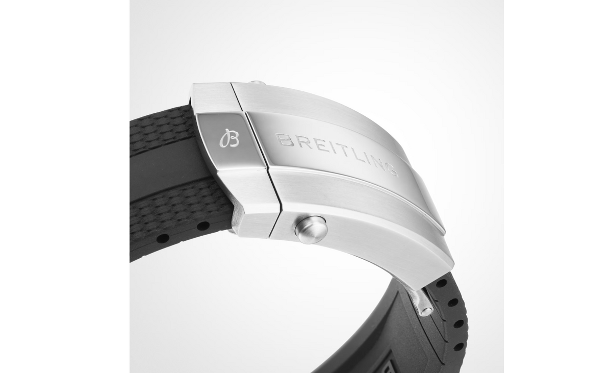 BRT Superocean Automatic 42 Stainless Steel Rubber Strap Watch