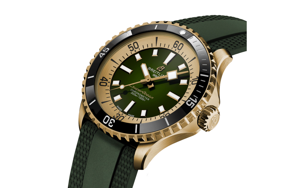 BRT Superocean Automatic 42 Bronze Rubber Strap Watch