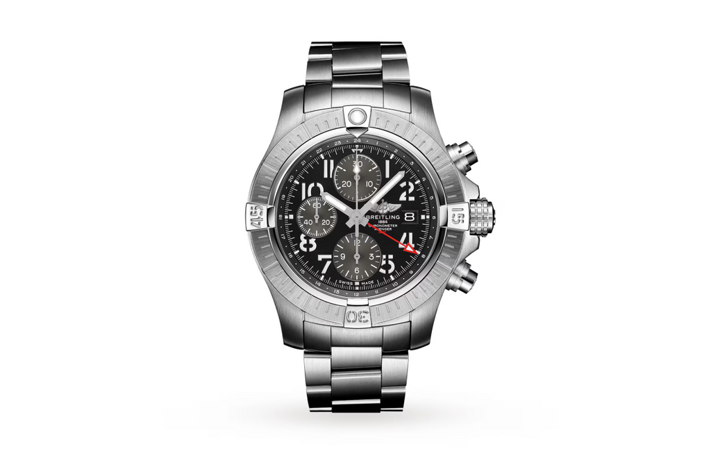 BRT Avenger Chronograph GMT 45 Stainless Steel Watch