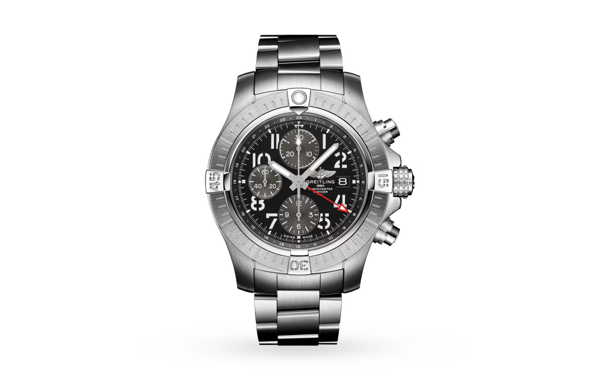 BRT Avenger Chronograph GMT 45 Stainless Steel Watch