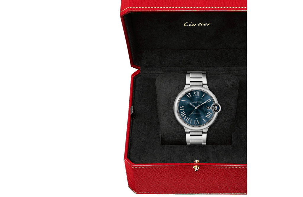 Ballon Bleu De CRT Watch 40mm, Automatic Movement, Steel