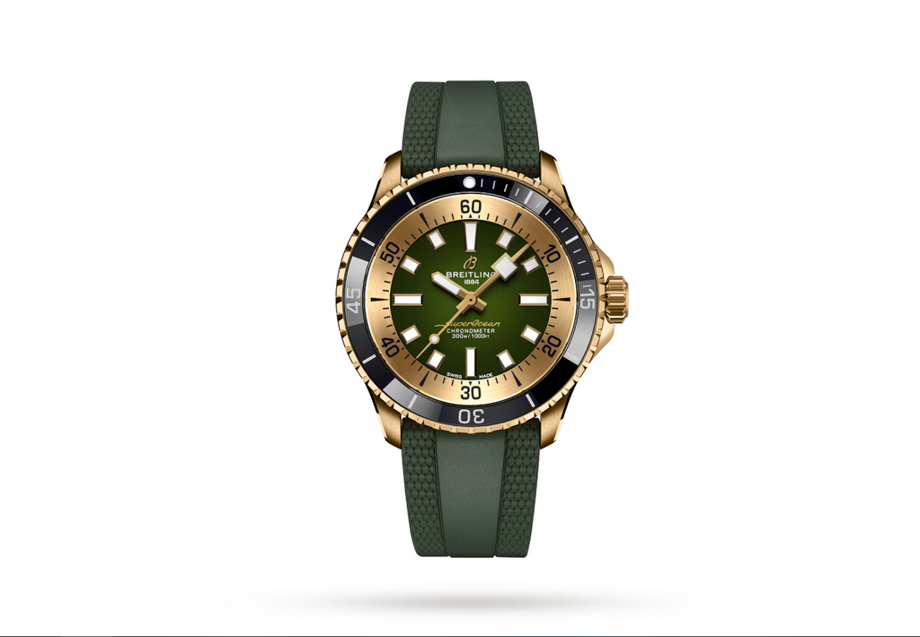 BRT Superocean Automatic 42 Bronze Rubber Strap Watch