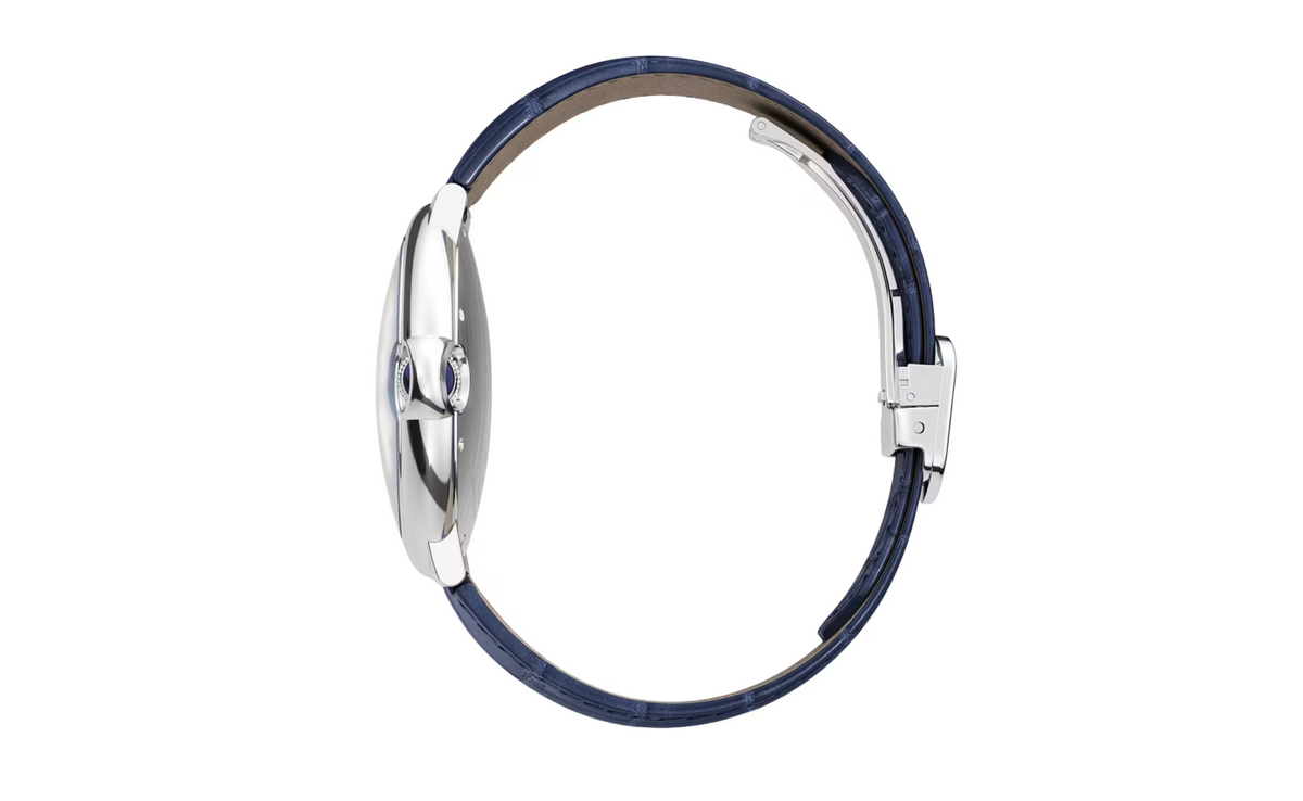 Ballon Bleu de CRT watch, 42 mm. Mechanical movement with automatic winding, caliber 1847 MC.