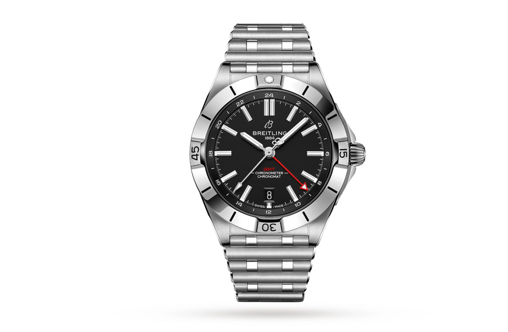 BRT Chronomat Automatic GMT 40 Stainless Steel Watch