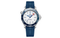 OMG Seamaster Diver Americas Cup 300m 42mm Mens Watch White Rubber Strap