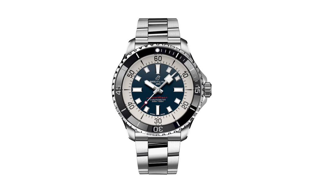 BRT Superocean Automatic 44 Stainless Steel - Blue Watch