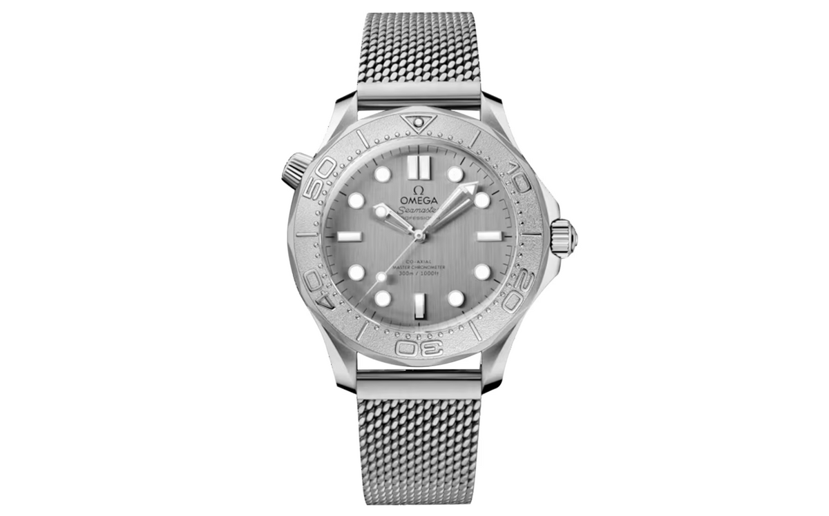OMG Seamaster Diver 300M Grey Dial 42mm Automatic Mens Watch