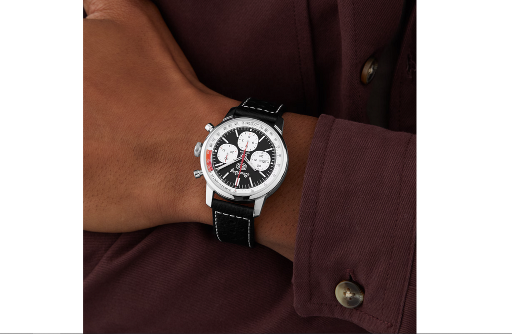 BRT Top Time B01 Deus 41mm Mens Watch Leather