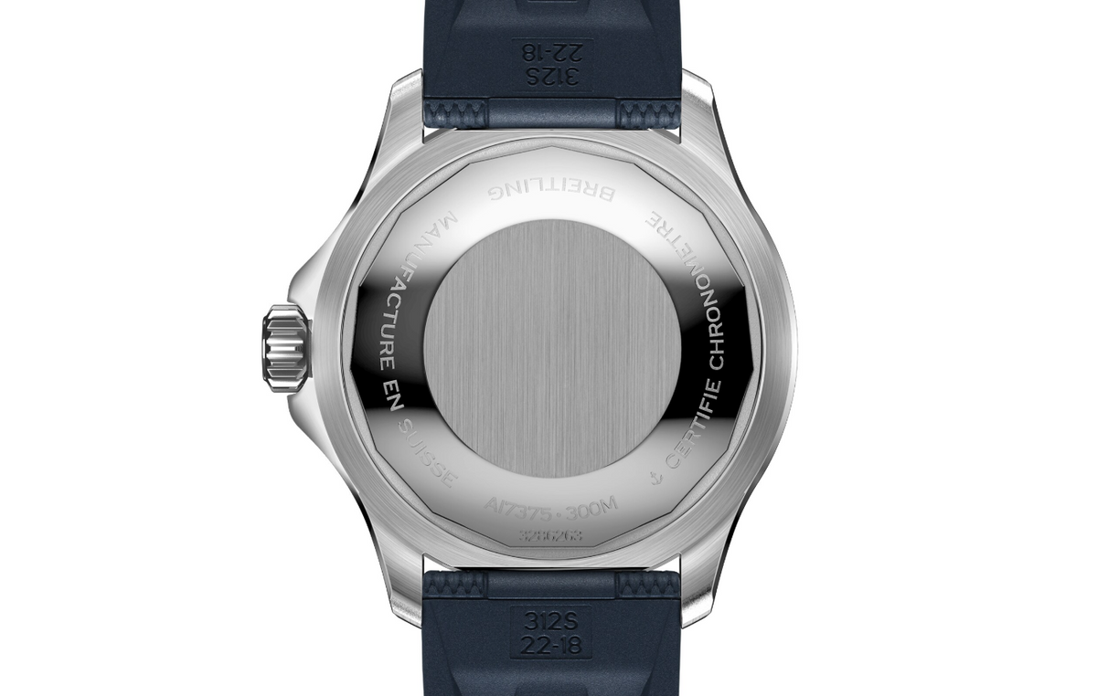 BRT Superocean Automatic 42 Stainless Steel Rubber Strap Watch