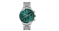 TGHR Carrera Chronograph 44mm Mens Watch Green Stainless Steel