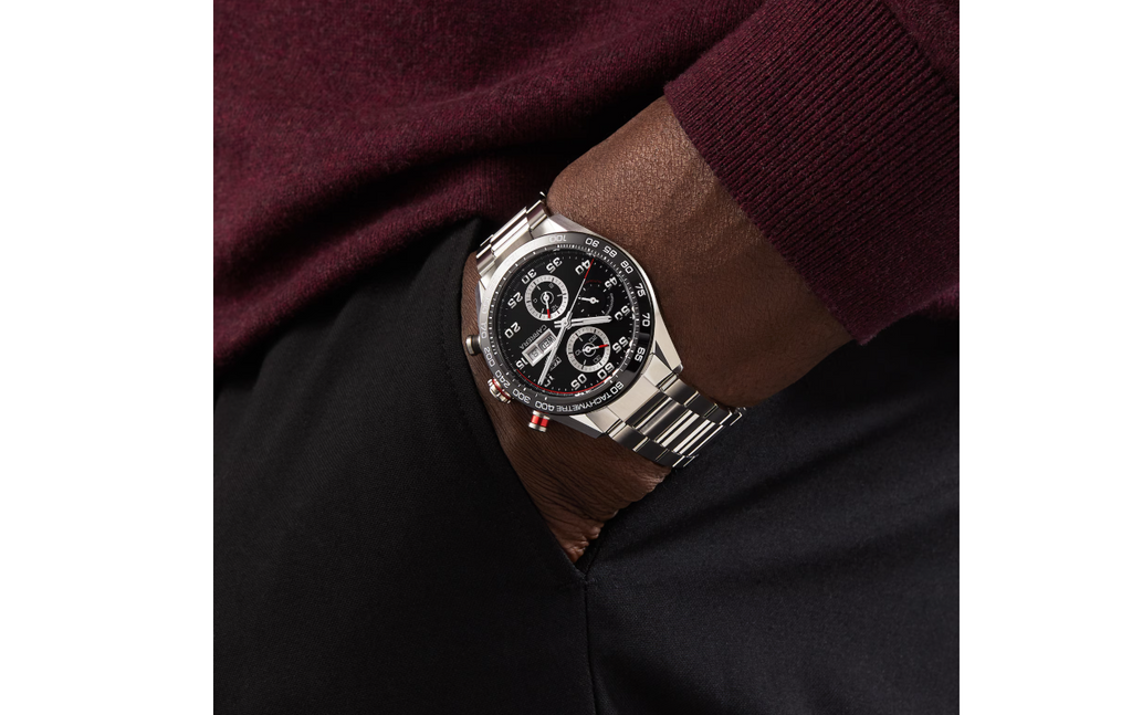 TGHR Heuer Carrera 44mm Mens Watch