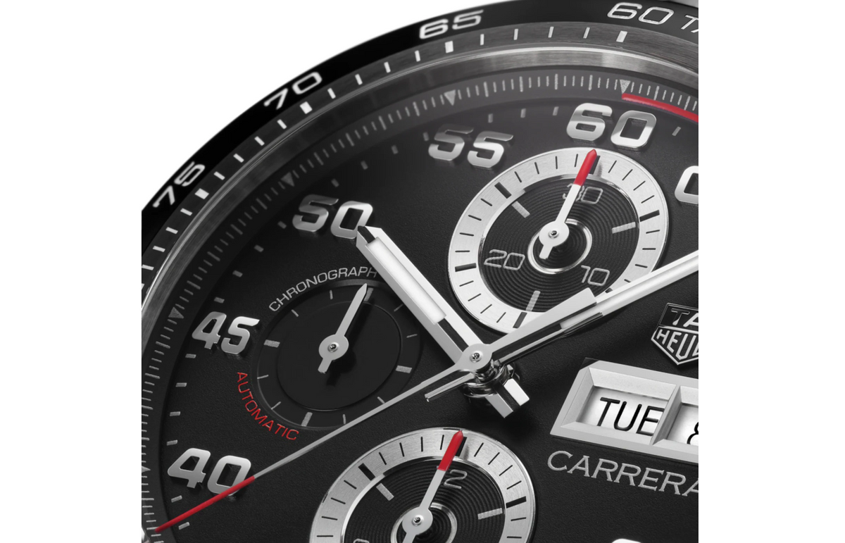 TGHR Heuer Carrera 44mm Mens Watch