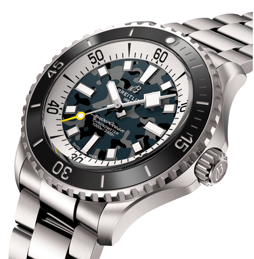 BRT Superocean Automatic Super Diver 46mm Mens Watch Black