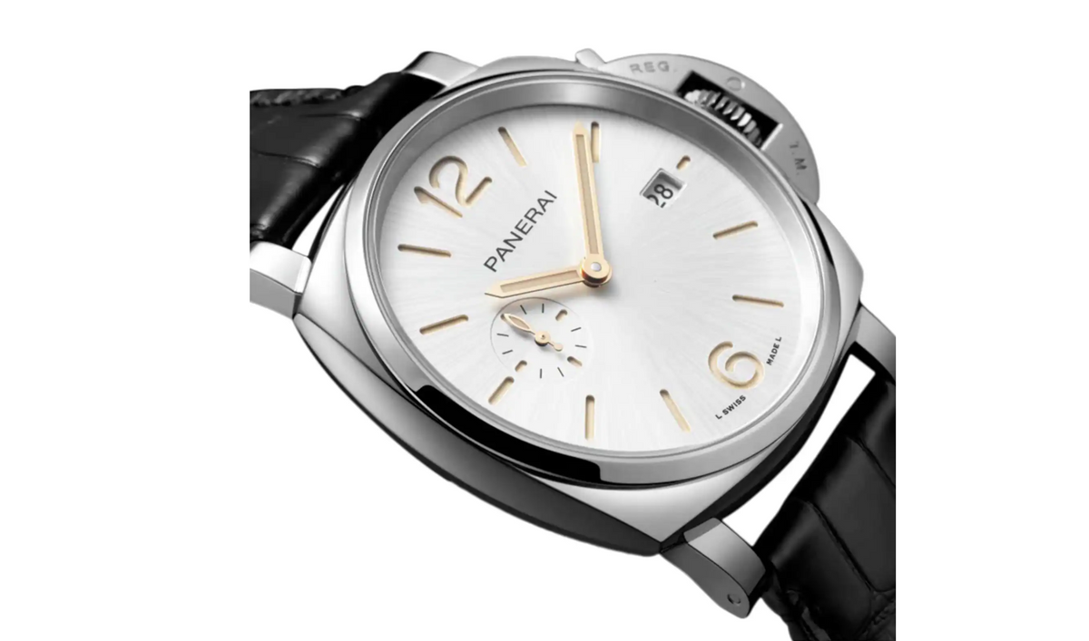 PNRi Luminor Due 42mm Mens Watch Ivory